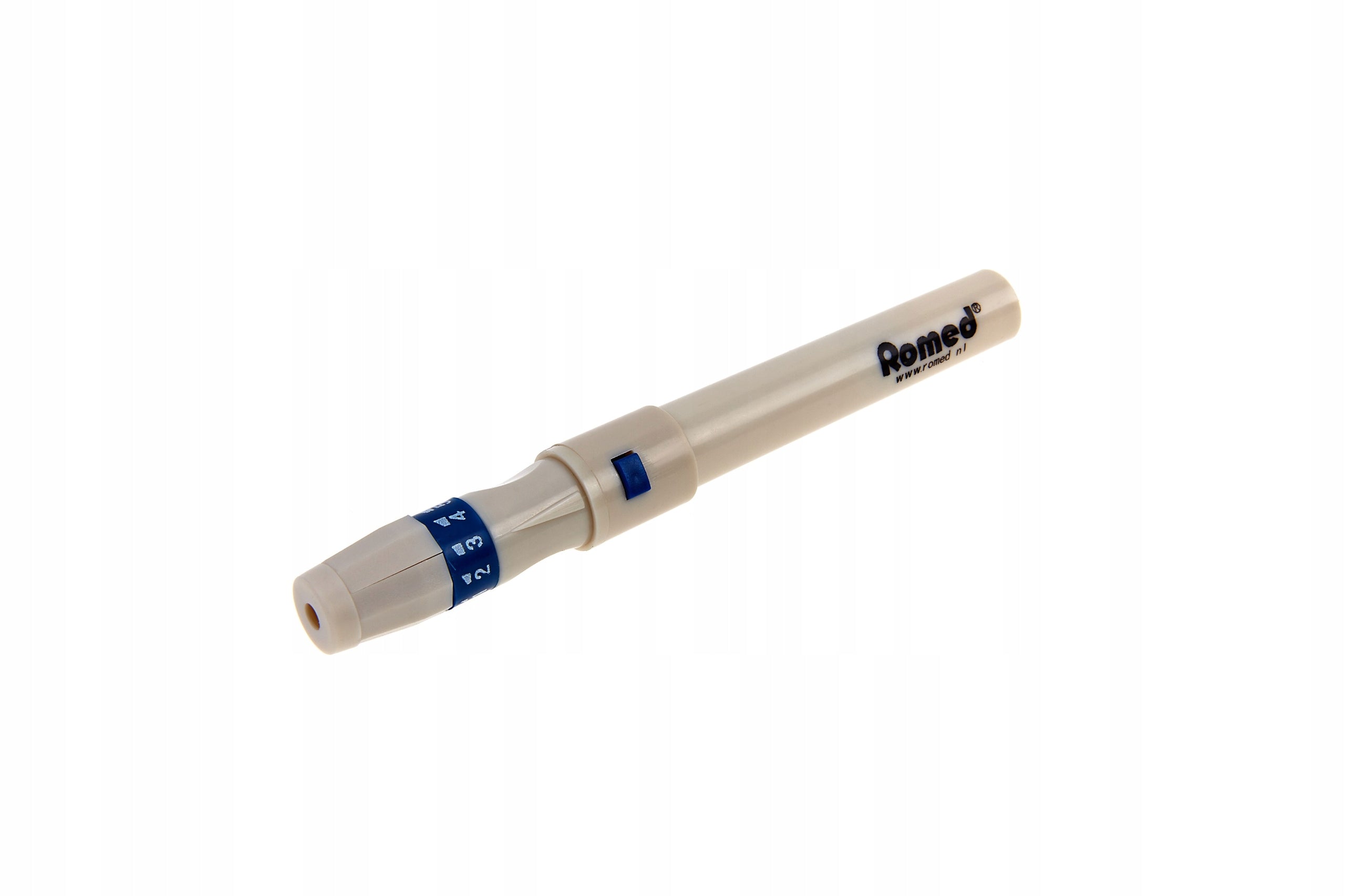 Automatic lancing device ROMED + 10 needles EAN (GTIN) 8717202437436