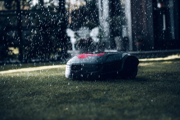 Automatic lawn mower robot RM2700 CRAMER GPS mower Additional information rain sensor shock sensor controlled via smartphone PIN code