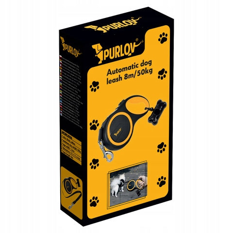 Automatic leash Purlov tape 8 m 50kg Packaging status original
