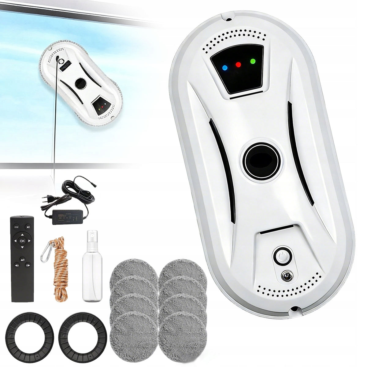 Automatic mirror window cleaning robot automatic washer NEW MODEL