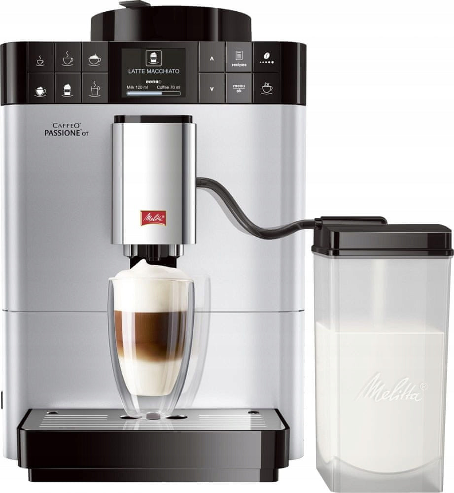 Automatic pressure coffee machine Melitta Caffeo Passione 1450W silver