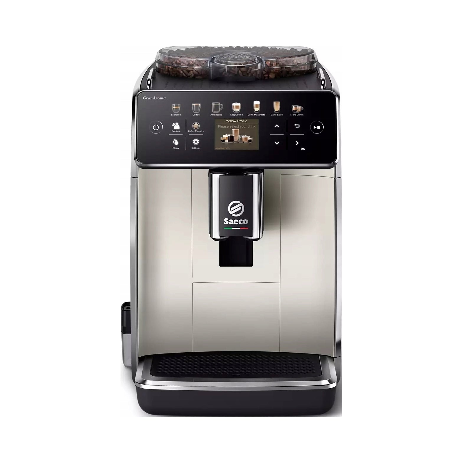 Automatic pressure coffee machine Saeco GranAroma grey SM6582/30