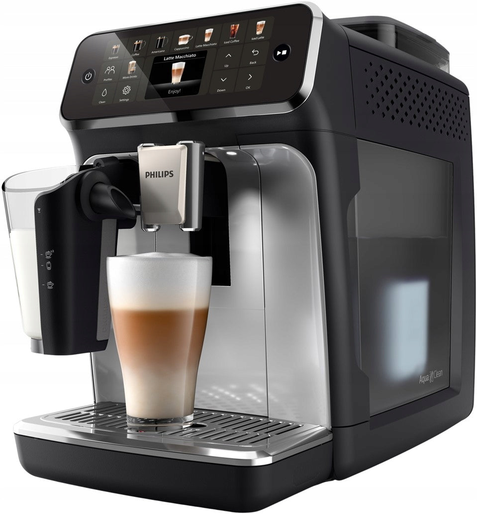 Automatic pressure coffee maker LatteGo Philips EP5546/70 Packaging status original