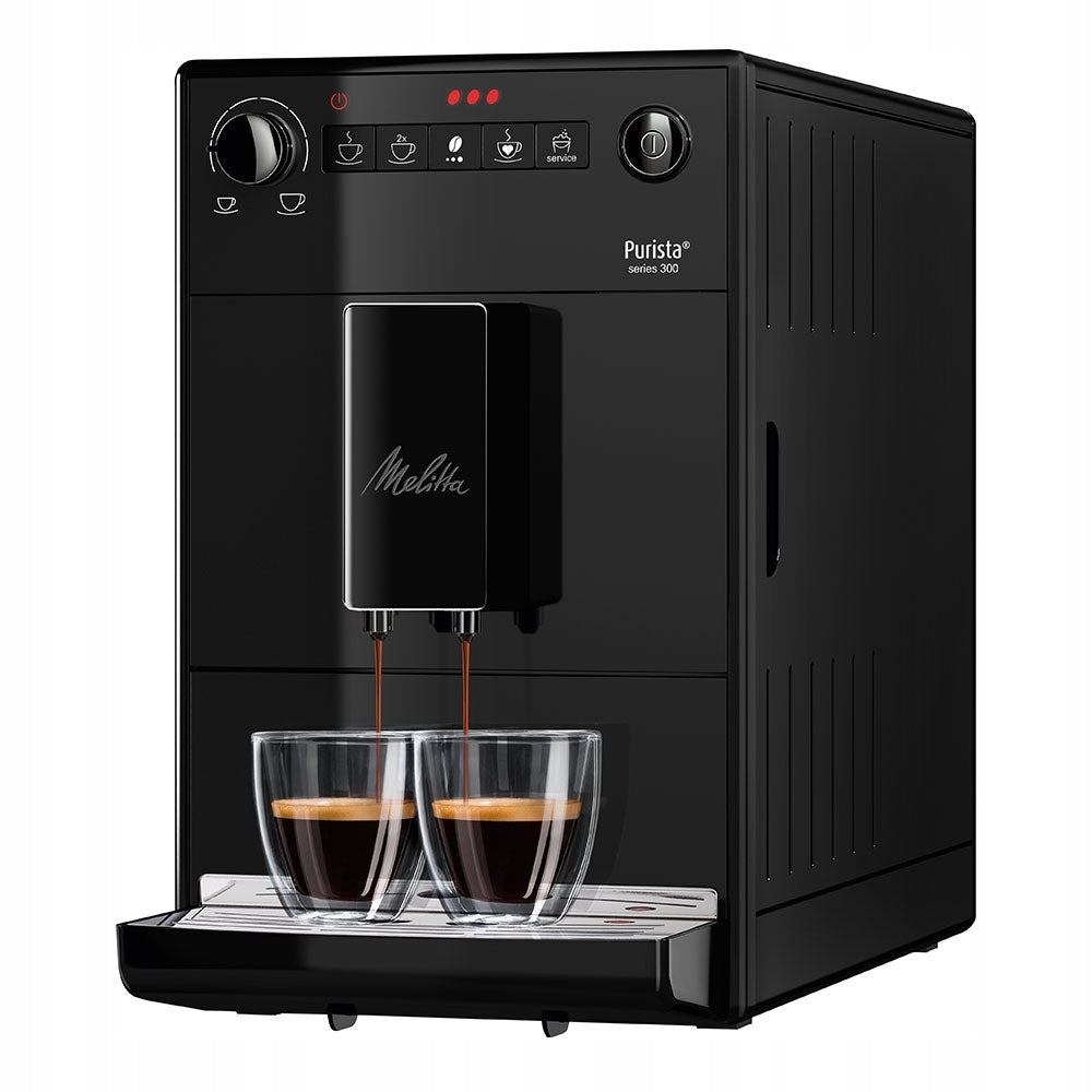 Automatic pressure machine Melitta Purista Pure Black 1450 W black Model Purista Pure Black