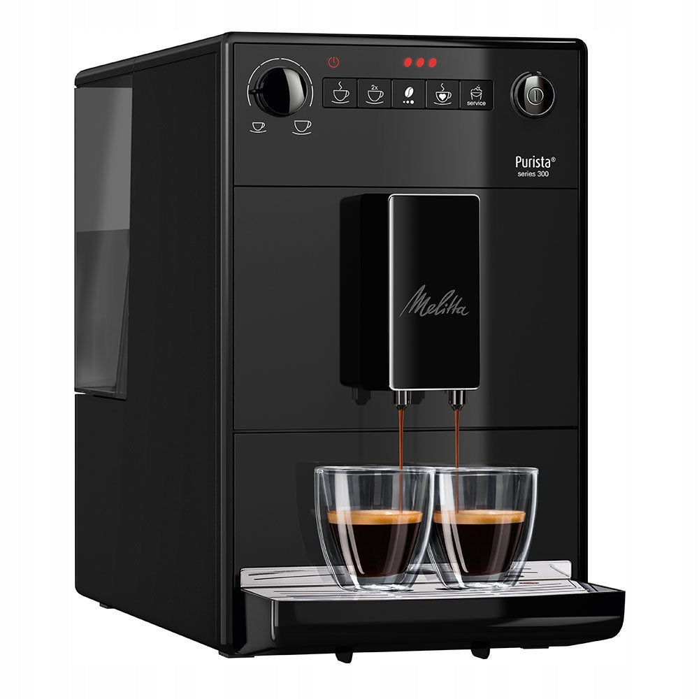 Automatic pressure machine Melitta Purista Pure Black 1450 W black