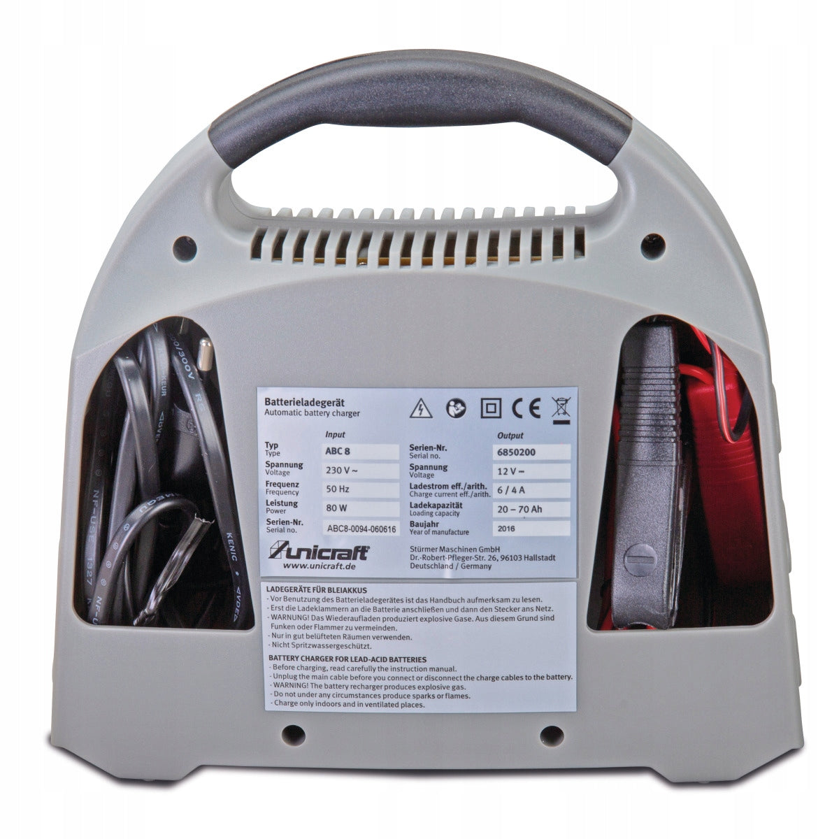 Automatic rectifier ABC 8 12V Unicraft 6850200 Brand Unicraft