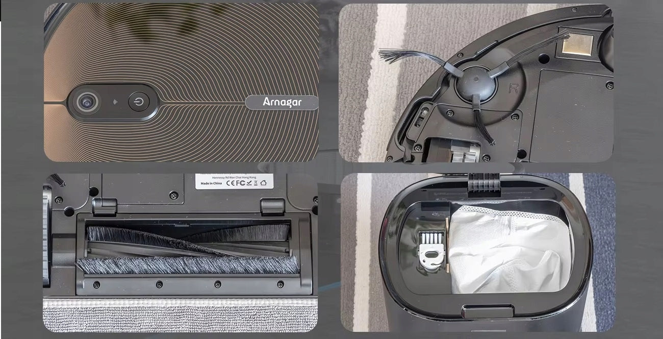 Automatic robot mopping vacuum cleaner Arnagar S9 Sweep&Mop 3500Pa 2600mAh EAN (GTIN) 0695678783210