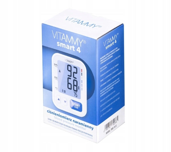 Automatic shoulder blood pressure monitor Vitammy Smart 4 Arrhythmia detection
