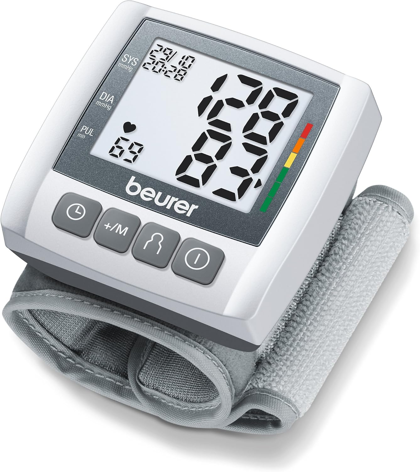 Automatic wrist blood pressure monitor with memory large screen Beurer BC30