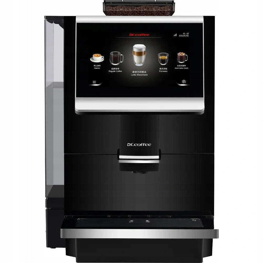 Automatický automatický kávovar DR.COFFEE C12 černý