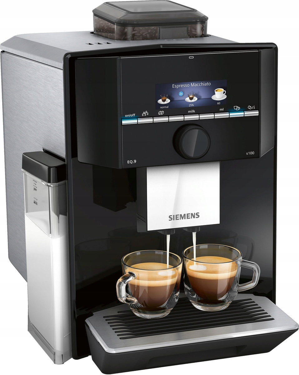 Automatický automatický kávovar Siemens EQ.9 Plus 1500 W černý