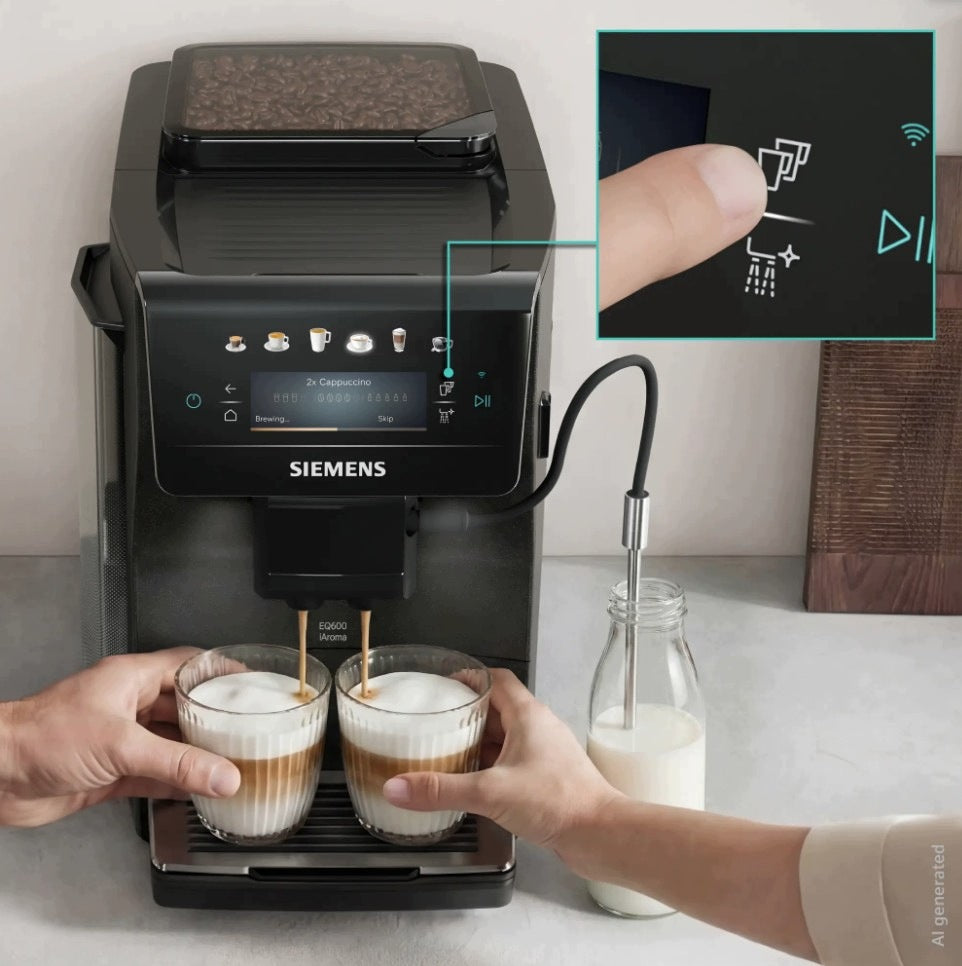 Automatický automatický kávovar Siemens TP603E08 1500 W černý Model TP603E08