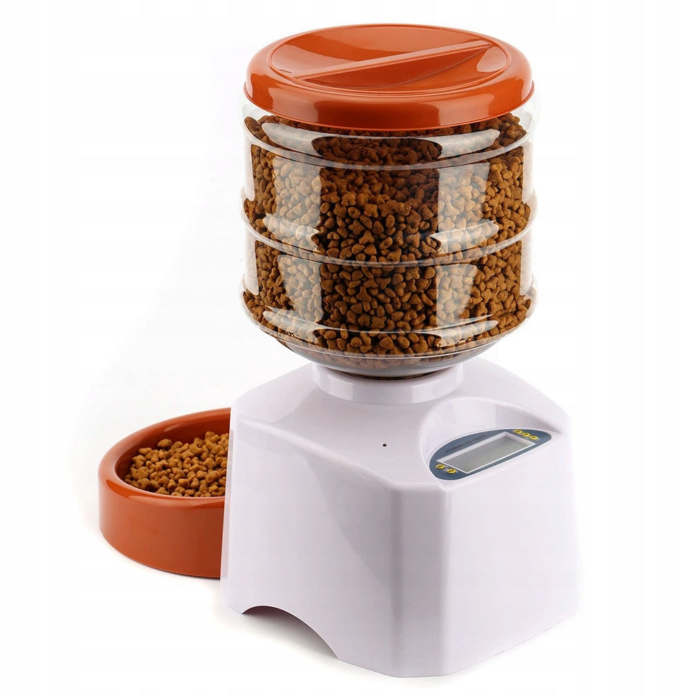 Automatický dávkovač granulí 5.5 L, Bílá