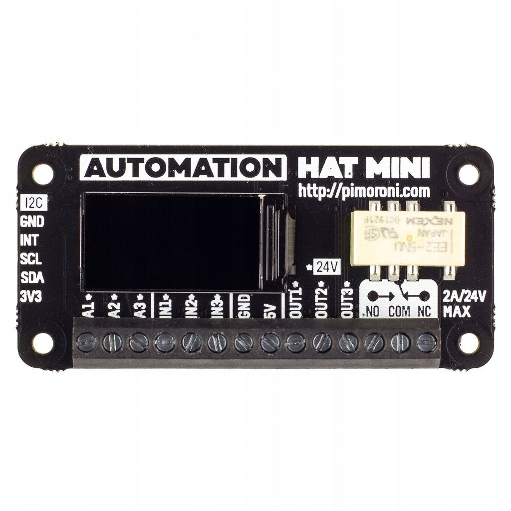 Automation HAT Mini - extension module for home automation for Raspberry Manufacturer Pimoroni