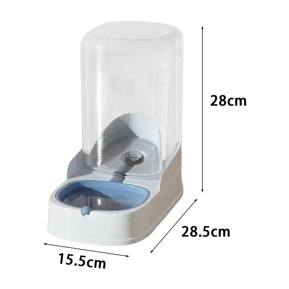 Auton Pet Waterer Smooth Surface Pet Water Drinking Practical Cat Blue Packaging status original