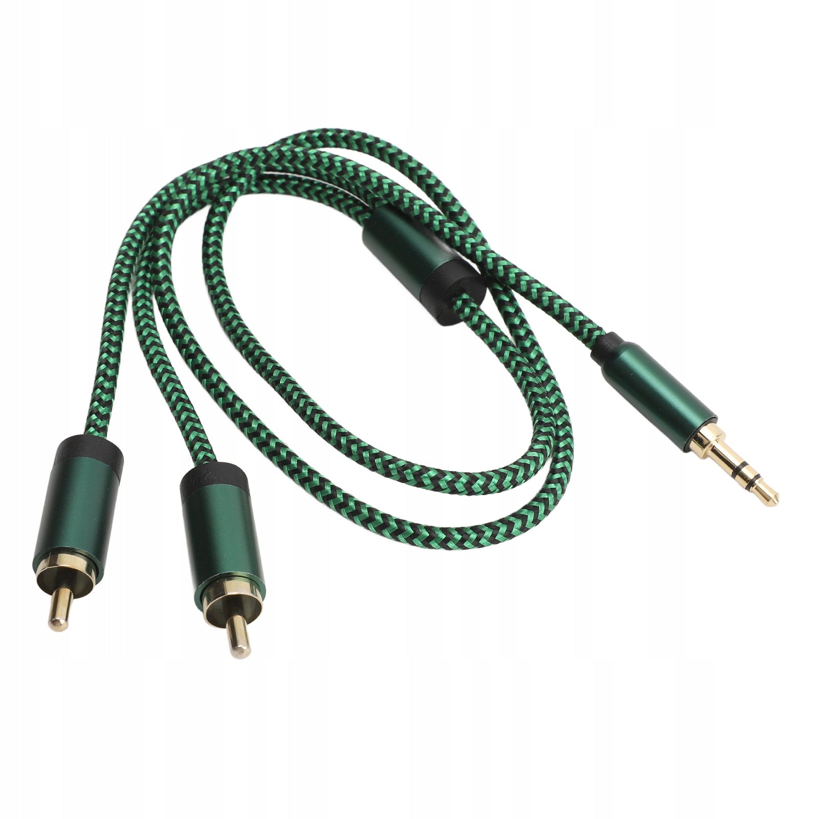 Aux Cable Adapter 3,5mm, Sound Radio HiFi Splitter Cable Y 3,5mm El
