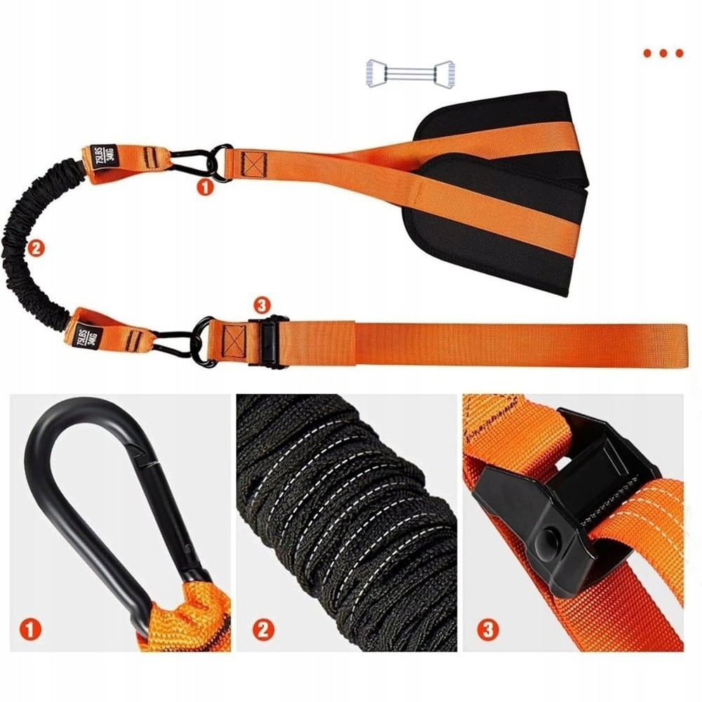 Auxiliary Rubber Bands Pull Up Training Belts Adjustable 75-225 lbs Packaging status original