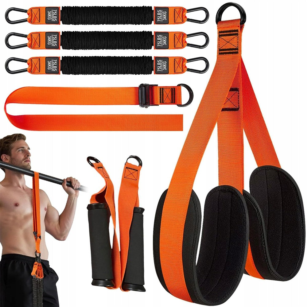 Auxiliary Rubber Bands Pull Up Training Belts Adjustable 75-225 lbs