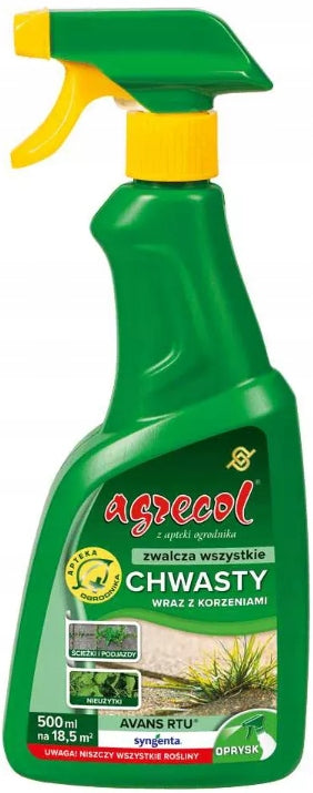Avans RTU herbicide fights weeds with roots Agrecol 500 ml