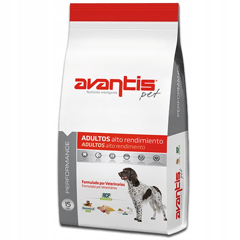 Avantis Pet Performance with PORK and BEEF for active dogs 15kg