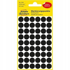 Avery Zweckform Colorful wheels 12 mm black