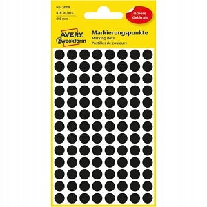 Avery Zweckform Colorful wheels 8 mm black