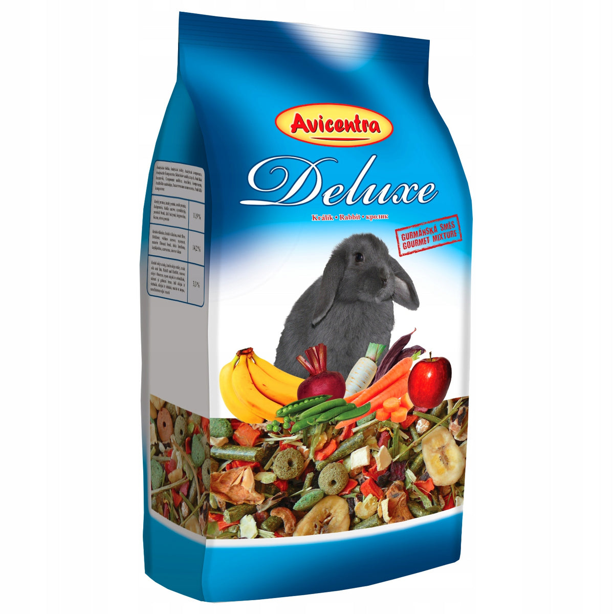Avicentra Deluxe Mixture Food for Adult Rabbits 1 kg Cuni Rabbit