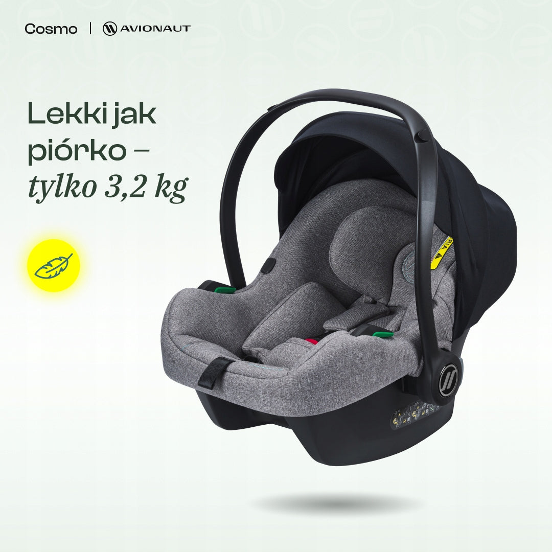 Avionaut Cosmo Smart 0-13kg, 40-87cm with IQ Orbit swivel base Manufacturer code 05394 IQ ORBIT COSMO SMART.01
