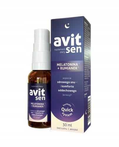 Avit Sen spray with melatonin and chamomile extract 30 ml