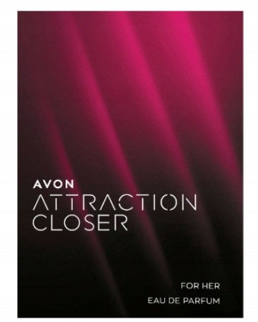Avon ATTRACTION CLOSER for Her Eau de Parfum sample Packaging status original
