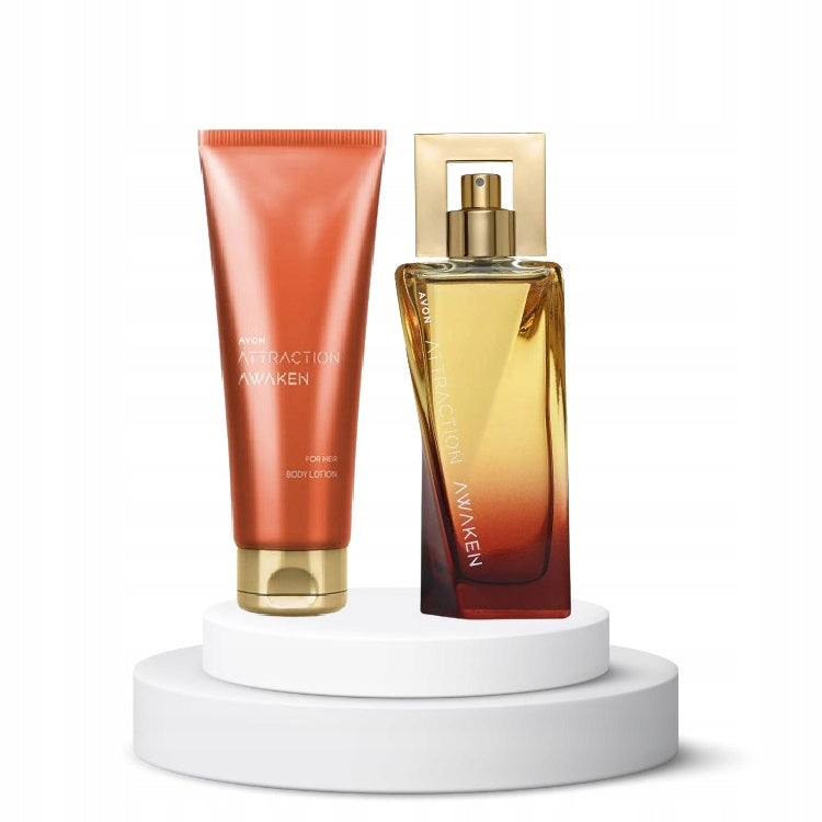 Avon Attraction Awaken Set [Perfume + Lotion]