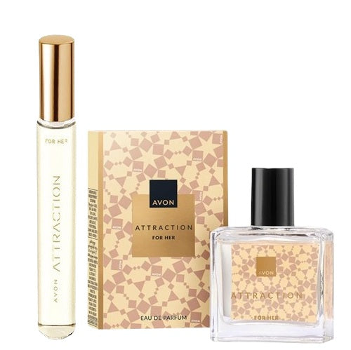 Avon Attraction Women's Perfume Set 30ml + 10ml
