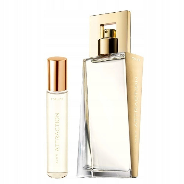 Avon Attraction Women's Perfume Set 50ml Perfume plus Perfume 10ml