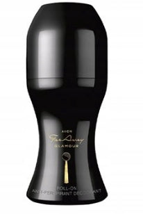 Avon - FAR AWAY GLAMOUR deodorant in ball Packaging status original