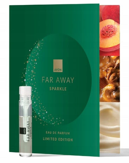 Avon FAR AWAY SPARKLE sample Eau de Parfum original