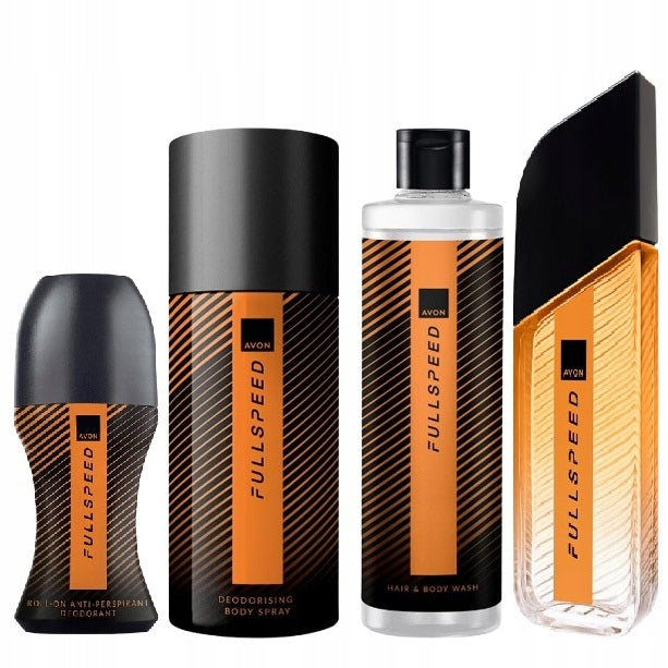 Avon Full Speed Set Eau de toilette + Deodorant + Antiperspirant + Gel