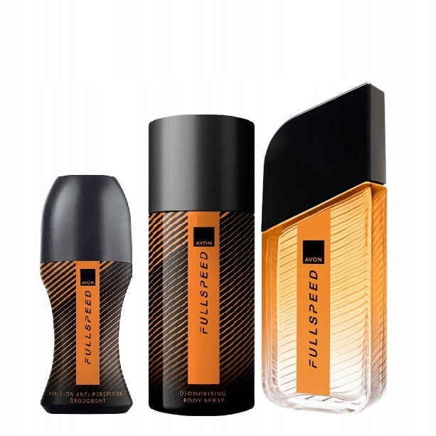 Avon Full Speed Set [Perfume 100ml + Deodorant + Antiperspirant]