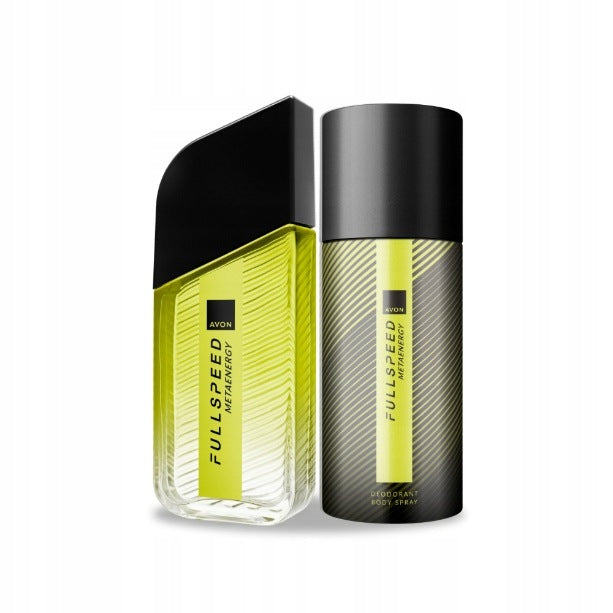 Avon Full Speed Set [Perfume 100ml + Deodorant Spray]