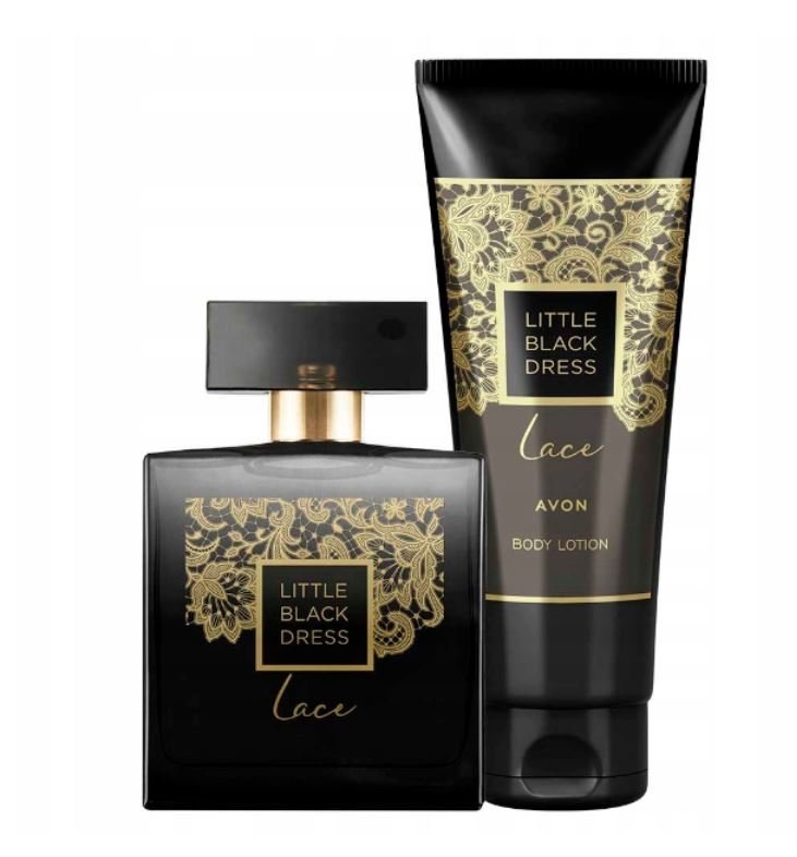 Avon Little Black Dress Lace Set Women's Water 50 ml + Lotion 125 ml