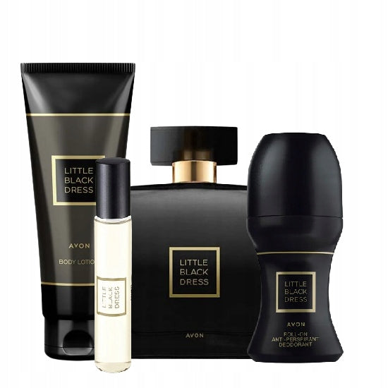 Avon Little Black Dress [Perfume + Lotion + Antiperspirant + Perfume]