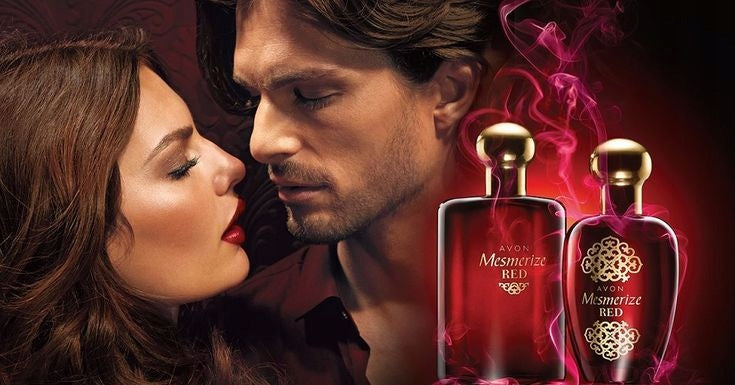 Avon MESMERIZE RED women's eau de toilette- dented box Brand Avon