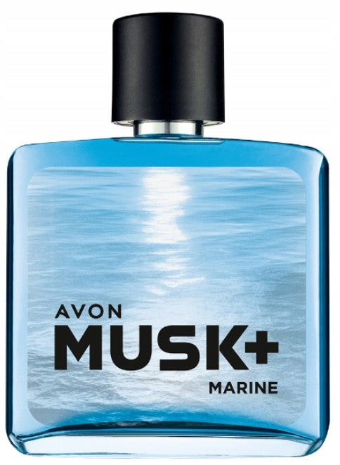 Avon MUSK MARINE sample original male fragrance Packaging status original