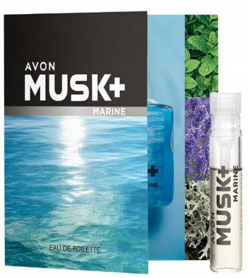 Avon MUSK MARINE sample original male fragrance