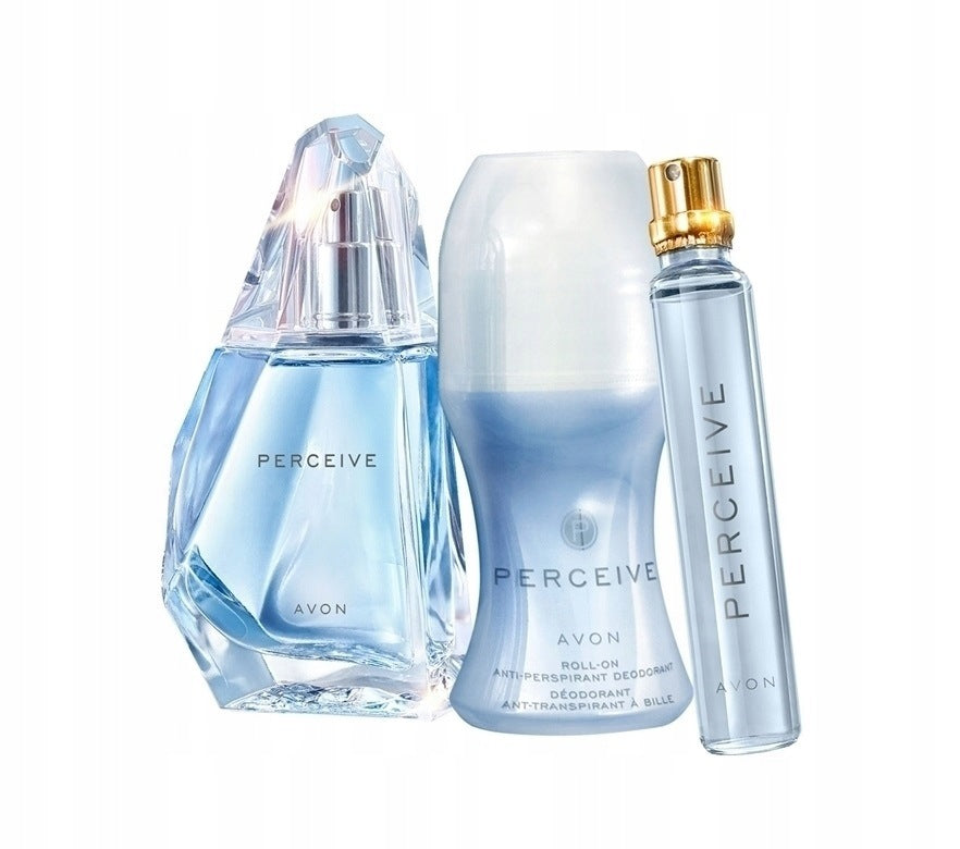 Avon Perceive Cosmetics Set 3in1 Perfume Deodorant Perfume