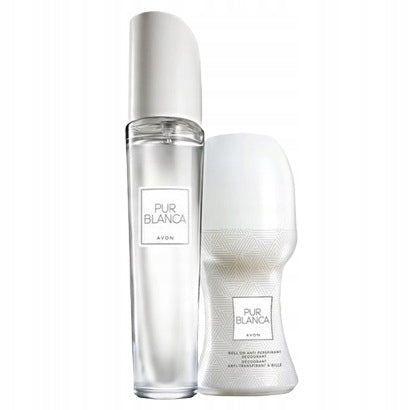 Avon Pur Blanca Set [Perfume + Dezdorant] Packaging status original