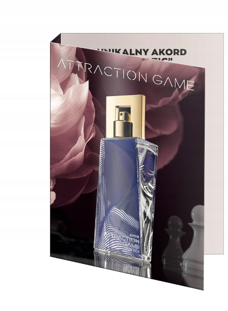 Avon Sample attraction Game FOR her Manufacturer code 42143