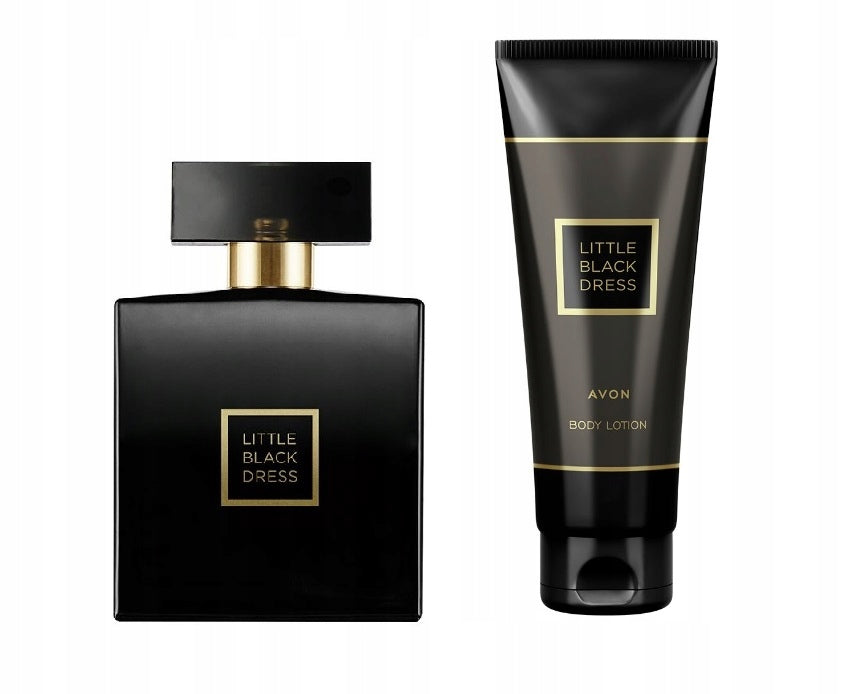 Avon Set Little Black Dress Balm 125ml Perfume 50ml Mother's Day