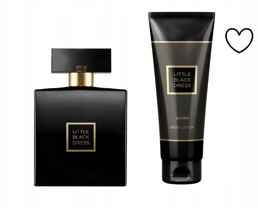 Avon Set of Perfumes Balm Little Black Dress Floral Oriental
