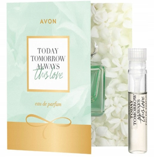 Avon TODAY Tomorrow Always perfume samples SET OF 8 women + men Manufacturer code 59303