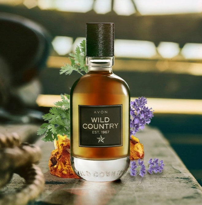 Avon WILD COUNTRY original fragrance male sample Brand Avon